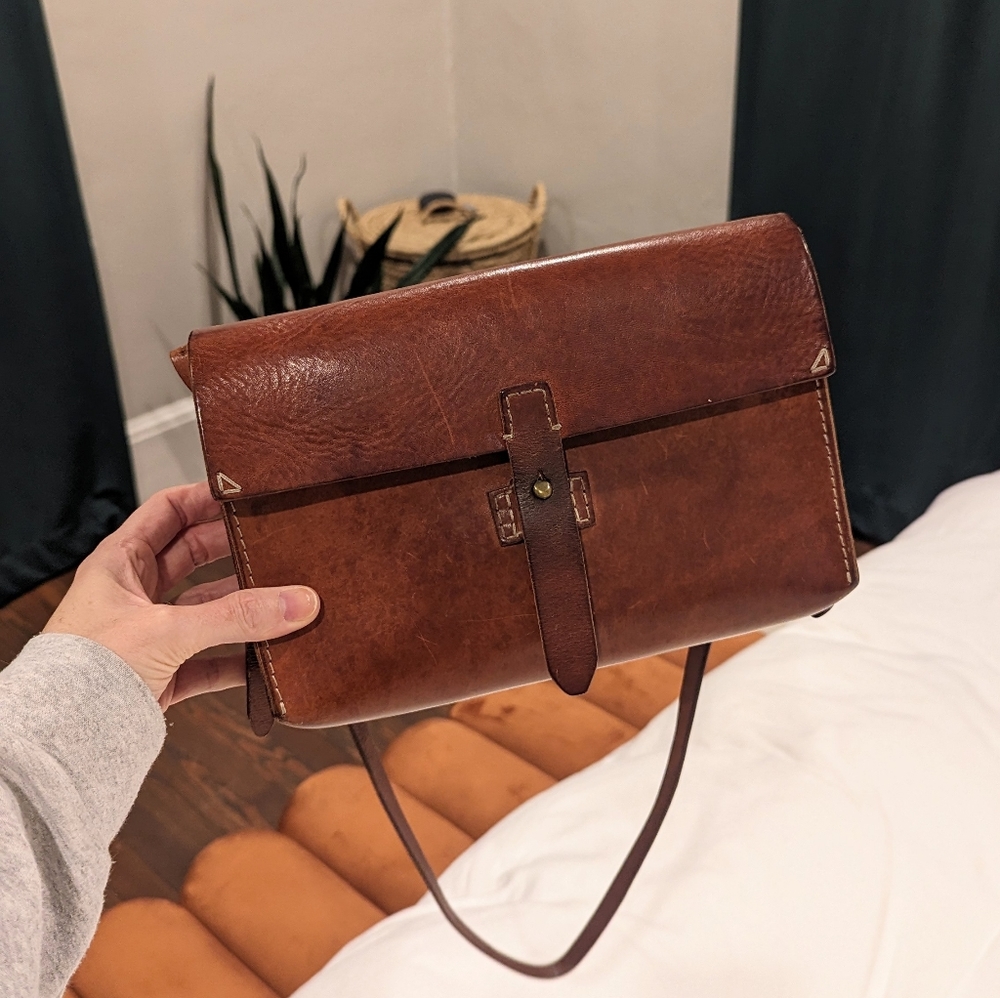 Madewell leather handbag